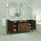 James Martin Vanities 60'' Double Vanity, Mid Century Walnut w/ 3 CM Carrara White Marble Top 485-V60D-WLT-3CAR - alternate 6